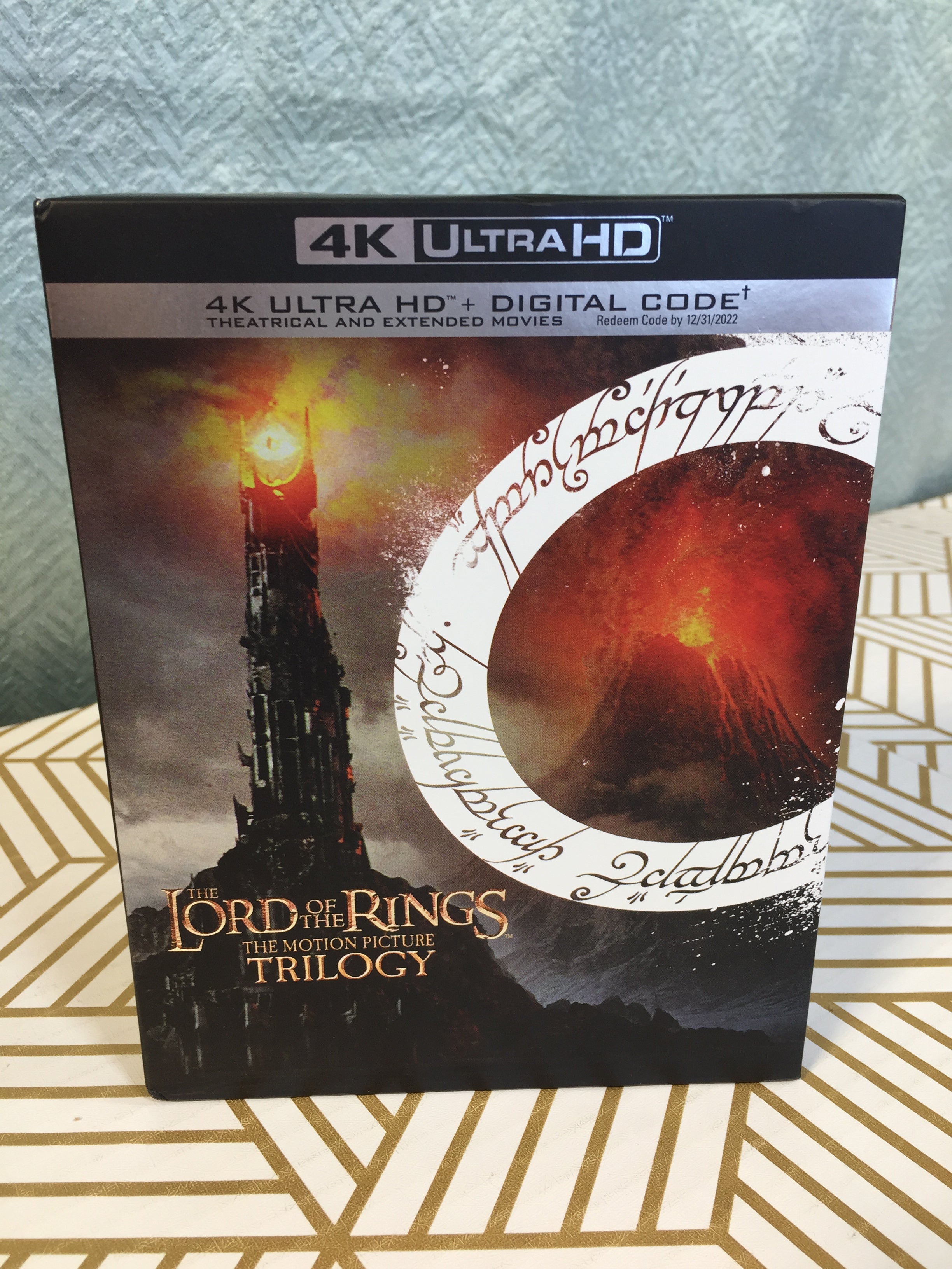 The Lord of the Rings: The Motion Picture Trilogy Extended & Theatrical 4K Ultra HD (7680419168494)